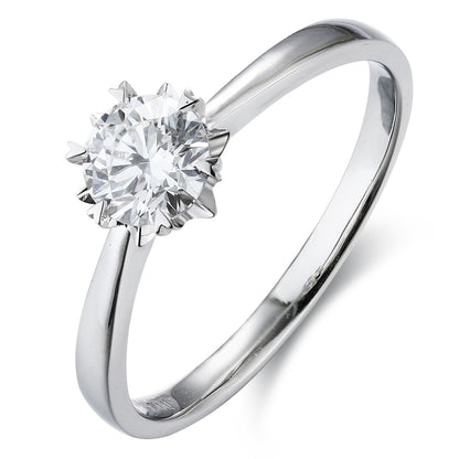 PT950 0.50ct Lab Grown Diamond Ring