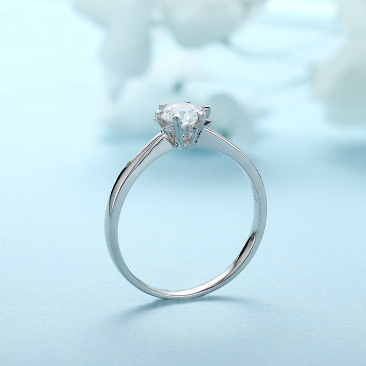 PT950 0.50ct Lab Grown Diamond Ring