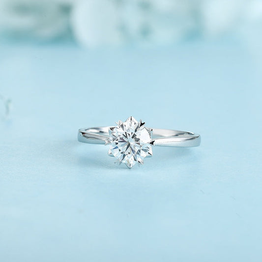 PT950 1.00ct Lab Grown Diamond Ring