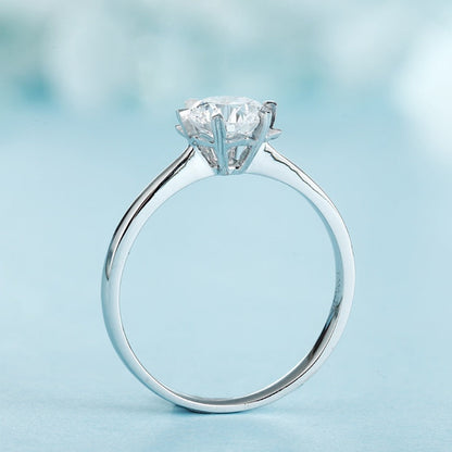 PT950 1.00ct Lab Grown Diamond Ring