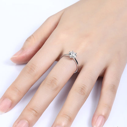 PT950 1.00ct Lab Grown Diamond Ring