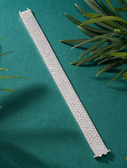 14K Round Diamond Luxury Bracelet