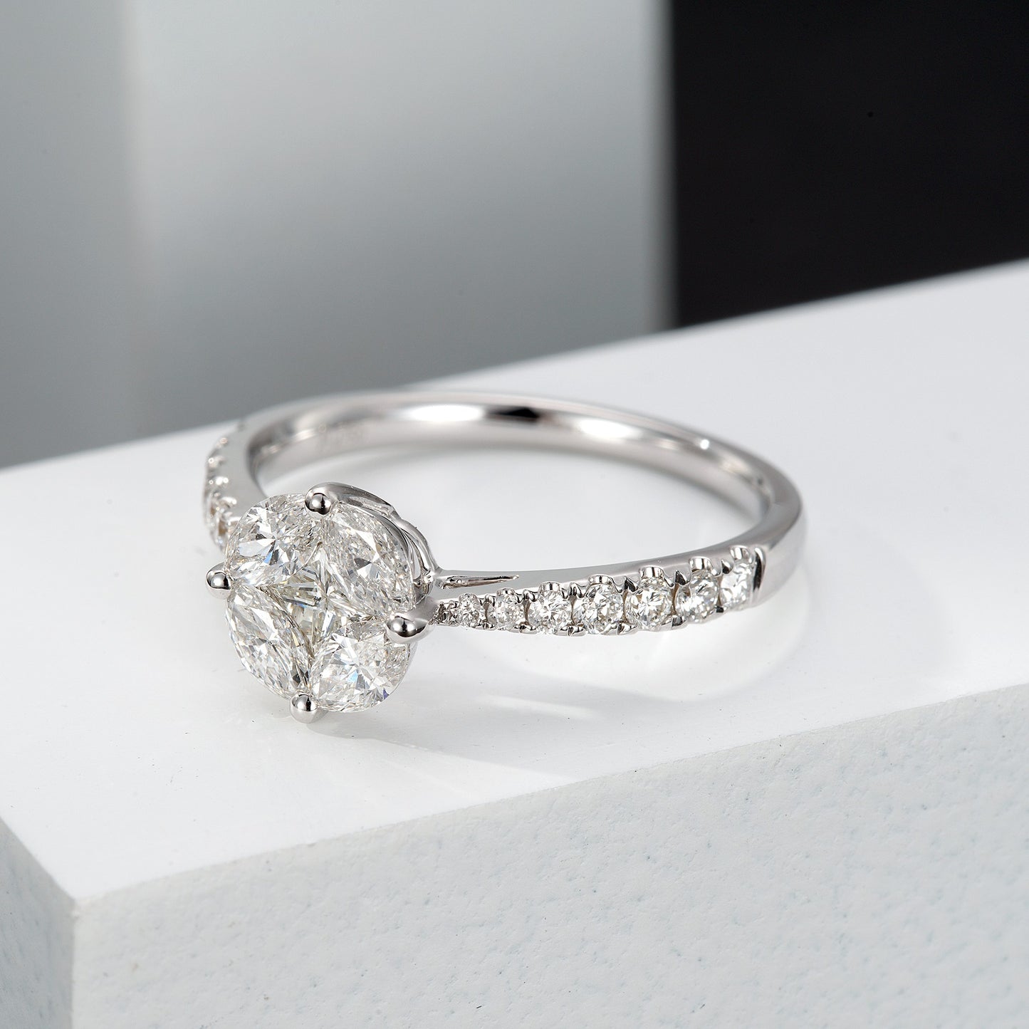 14K Straight Arm Copper Coin Ring