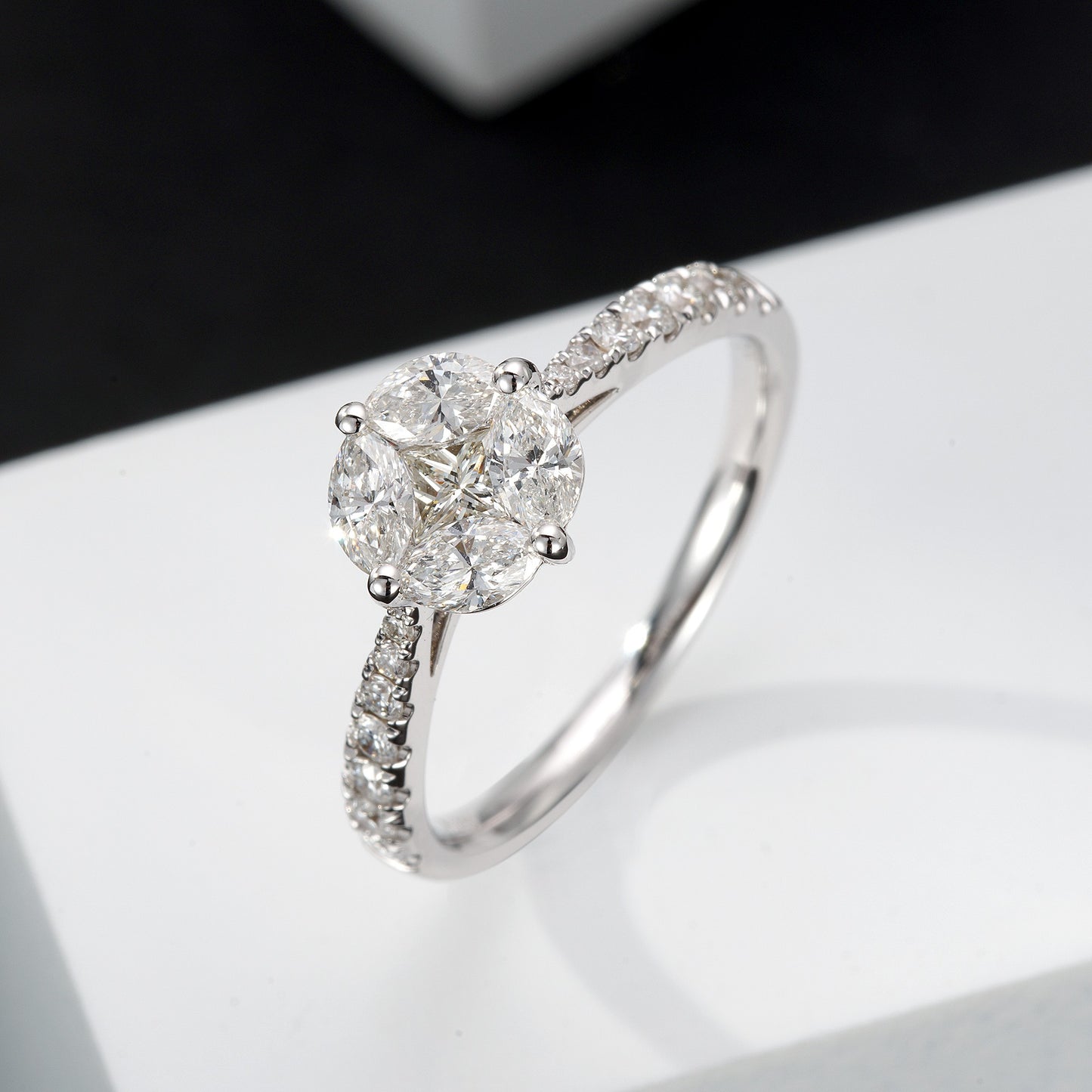 14K Straight Arm Copper Coin Ring