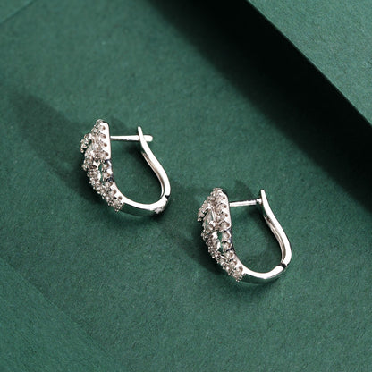 14K  Lab Grown Diamonds Rock Sugar Earring