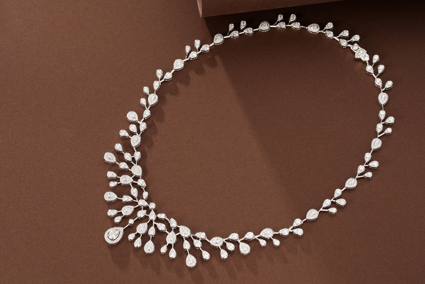 14K Water Droplet Shaped Luxury Chain