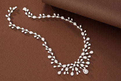 14K Water Droplet Shaped Luxury Chain