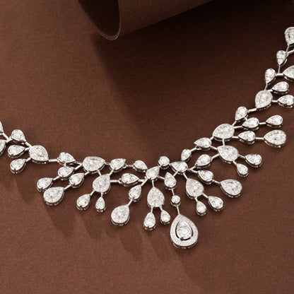 14K Water Droplet Shaped Luxury Chain