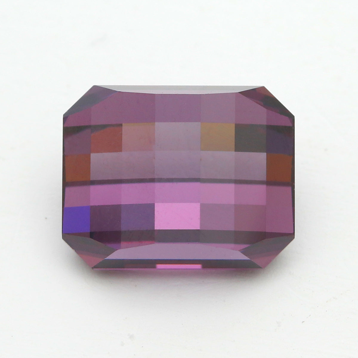 5A Cubic Zirconia Mosaic Brilliant Cut Multicolor