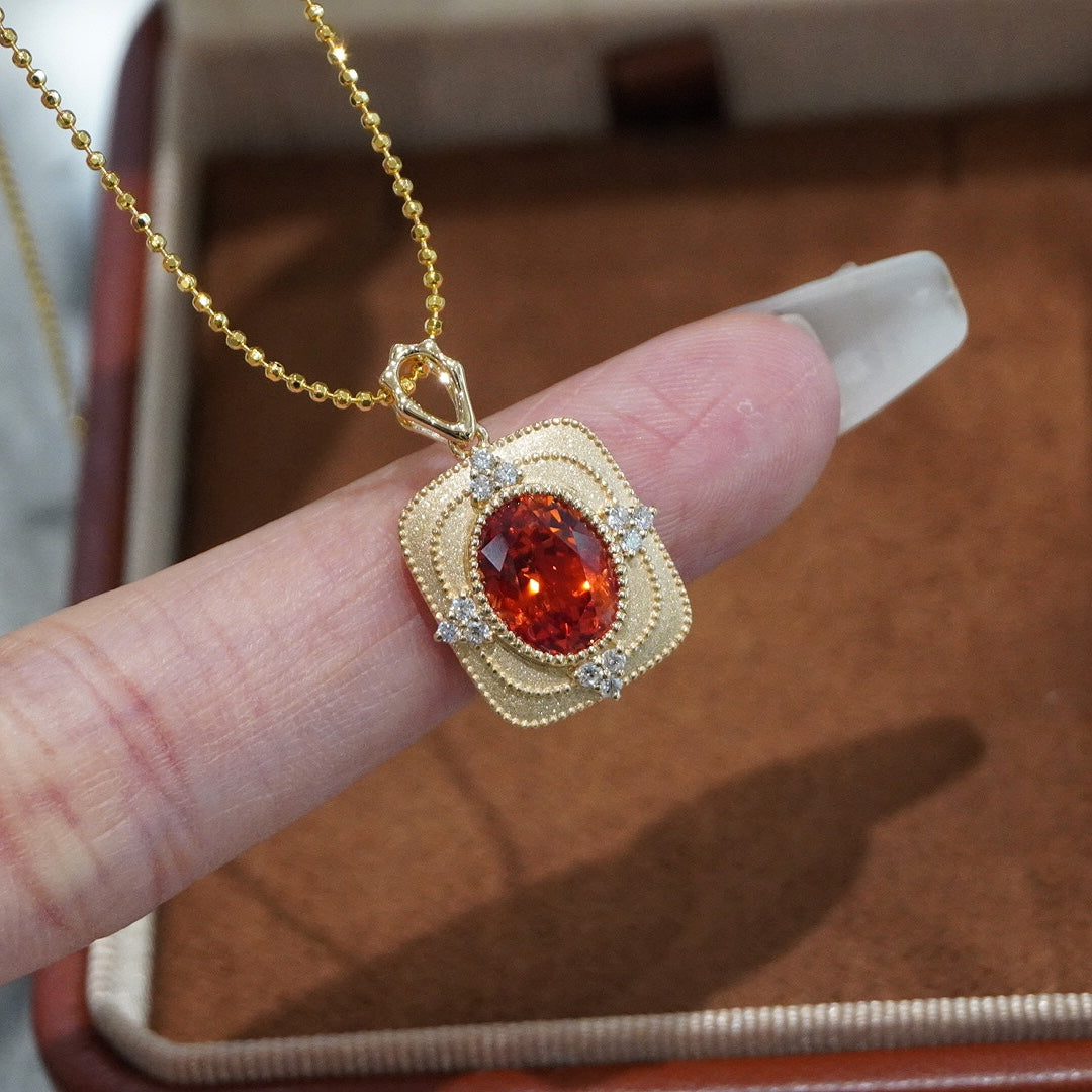 14K Gold 7.9ct Cultivated Fantawild Pendant