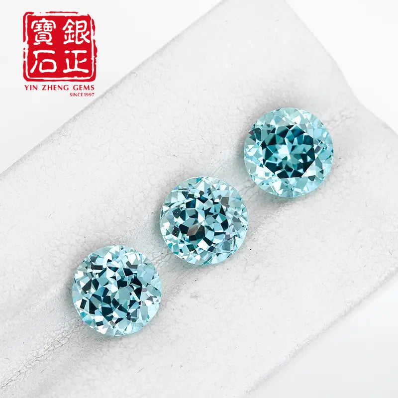 5A Lab Grown Paraiba Rounl Shape