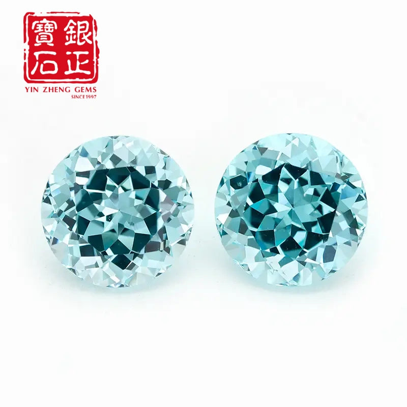 5A Lab Grown Paraiba Rounl Shape