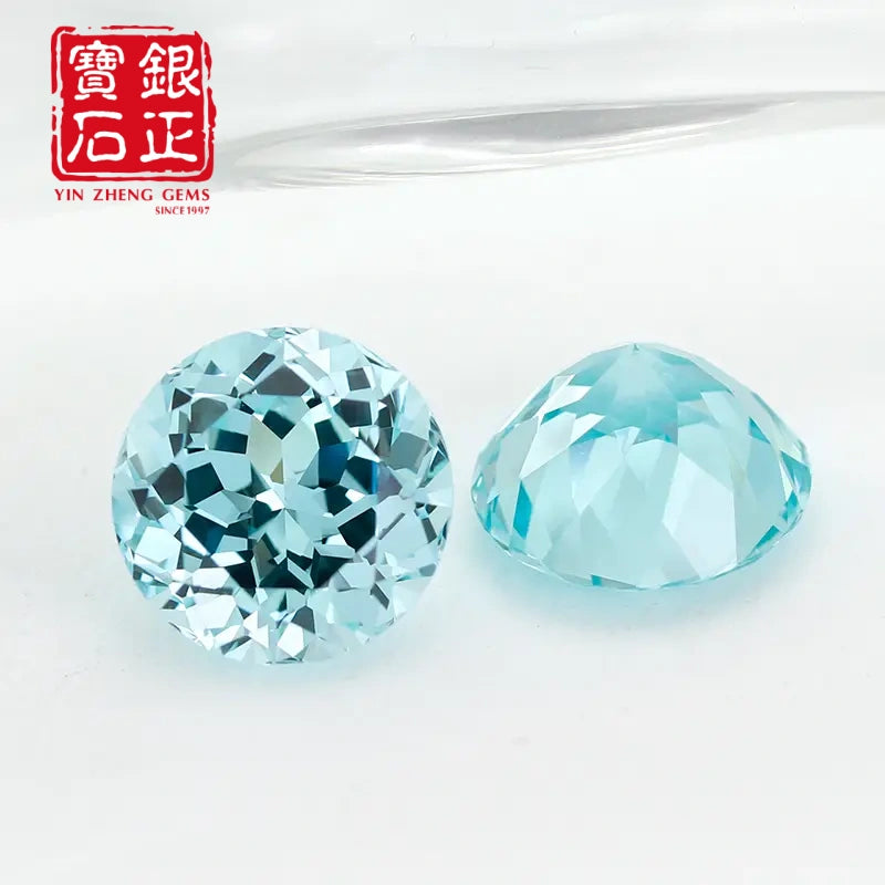 5A Lab Grown Paraiba Rounl Shape
