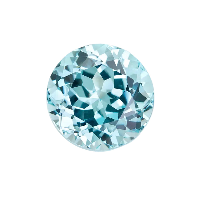 5A Lab Grown Paraiba Rounl Shape