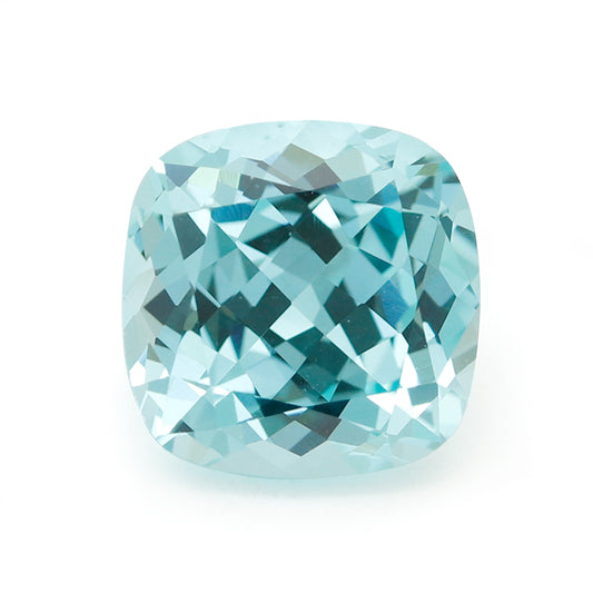 Czochralski Lab Grown Paraiba SQ Cushion Cut