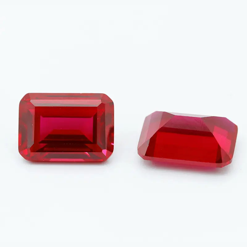 3A+ Precision Cut Flame Fusion Synthetic Ruby | Combined Shape Gemstone
