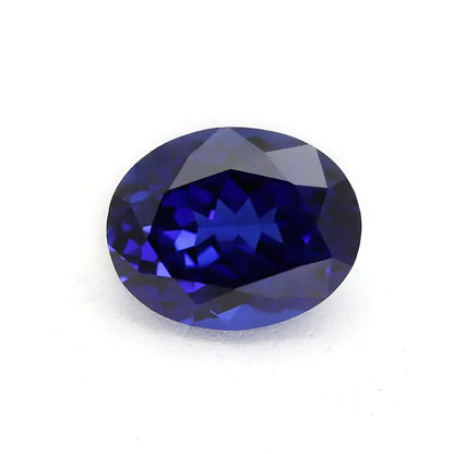 3A+ Precision Cut Flame Fusion Synthetic Royal Sapphire | Combined Shape Gemstone