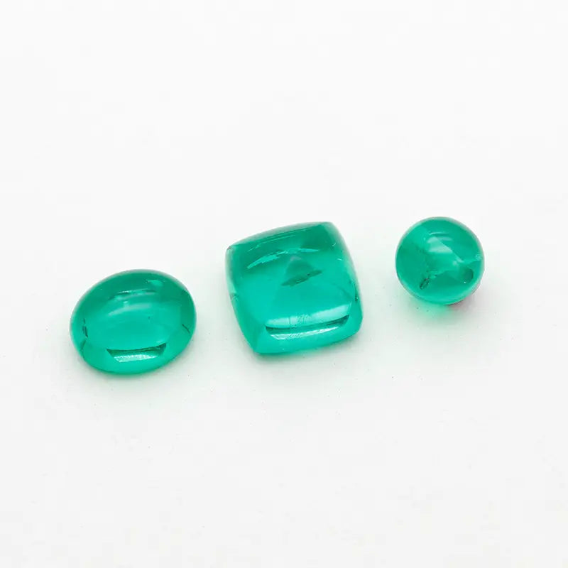 5A Lab Grown Cultured Colombian Emerald | Combined Shape Link