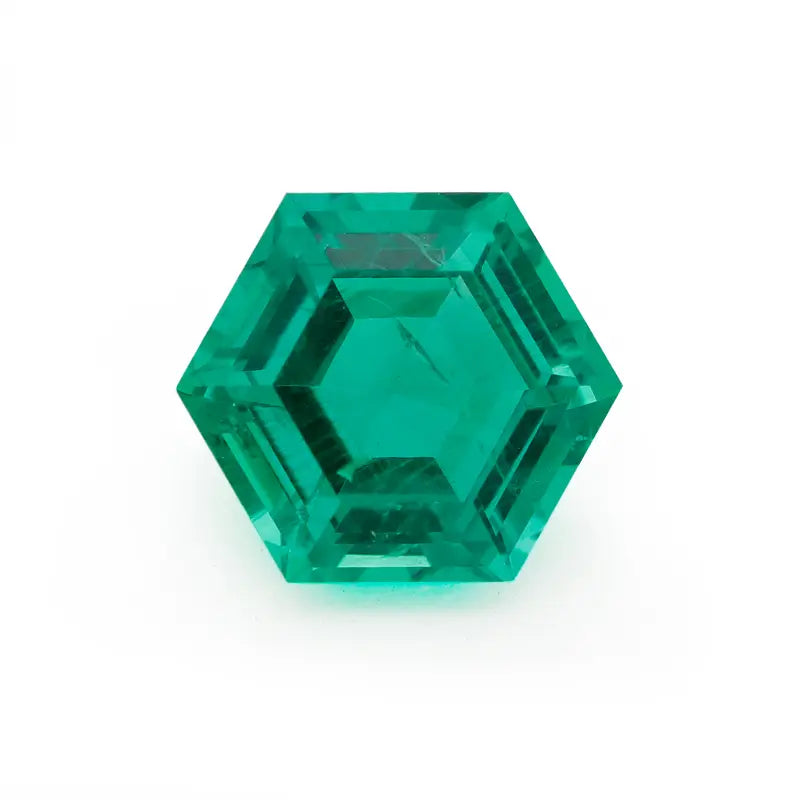 5A Lab Grown Cultured Colombian Emerald | Combined Shape Link