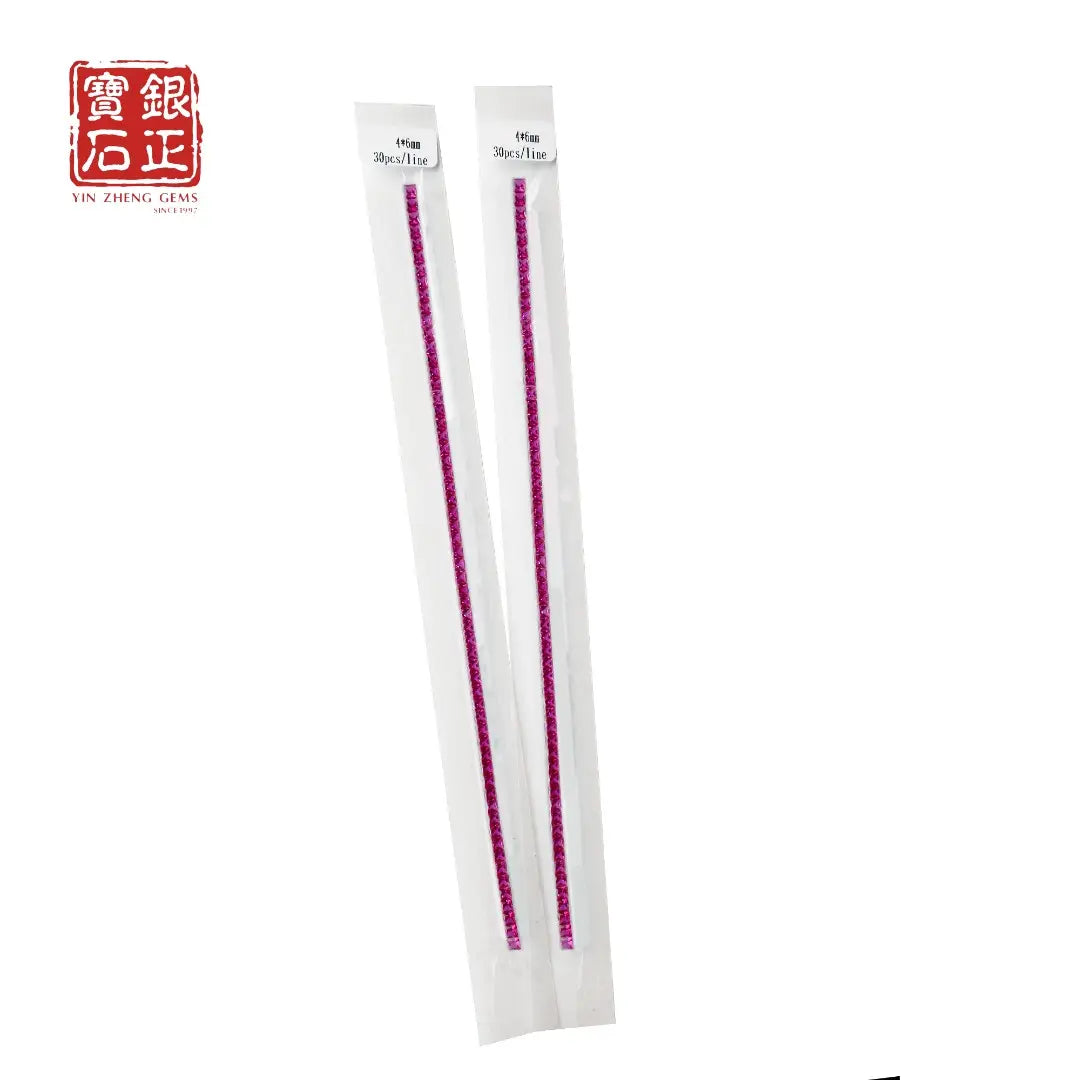Nano Rainbow Corundum Strip | Tennis Bracelet Accessories