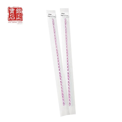Nano Rainbow Corundum Strip | Tennis Bracelet Accessories
