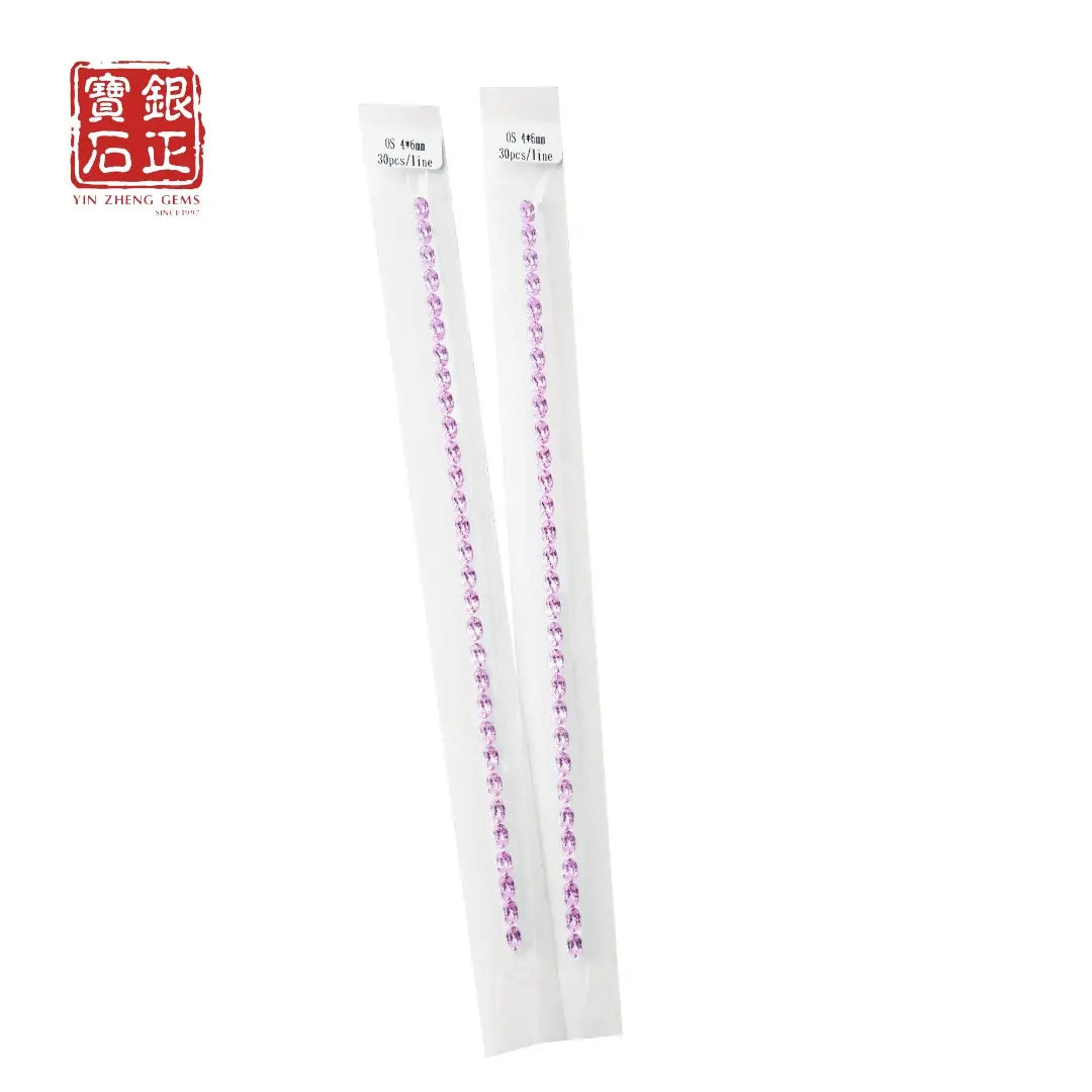 Nano Rainbow Corundum Strip | Tennis Bracelet Accessories