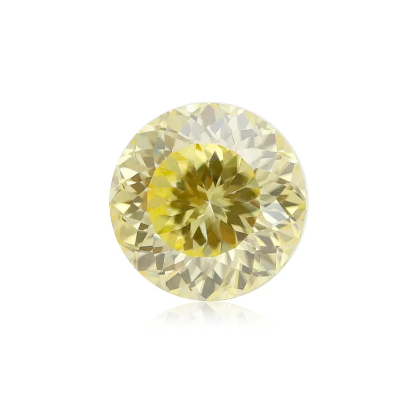 6A Round Brilliant Cut Color Moissanite Set Link