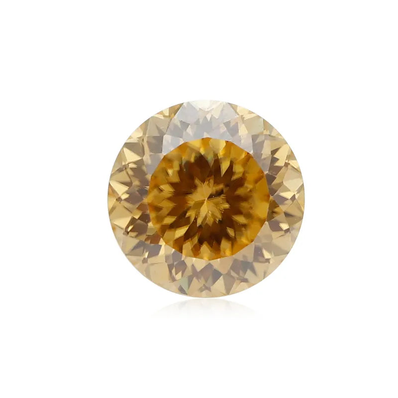 6A Round Brilliant Cut Color Moissanite Set Link