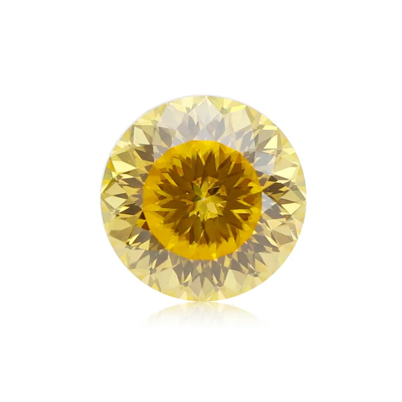 6A Round Brilliant Cut Color Moissanite Set Link