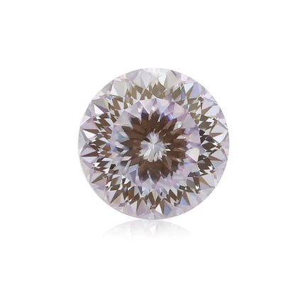 6A Round Brilliant Cut Color Moissanite Set Link