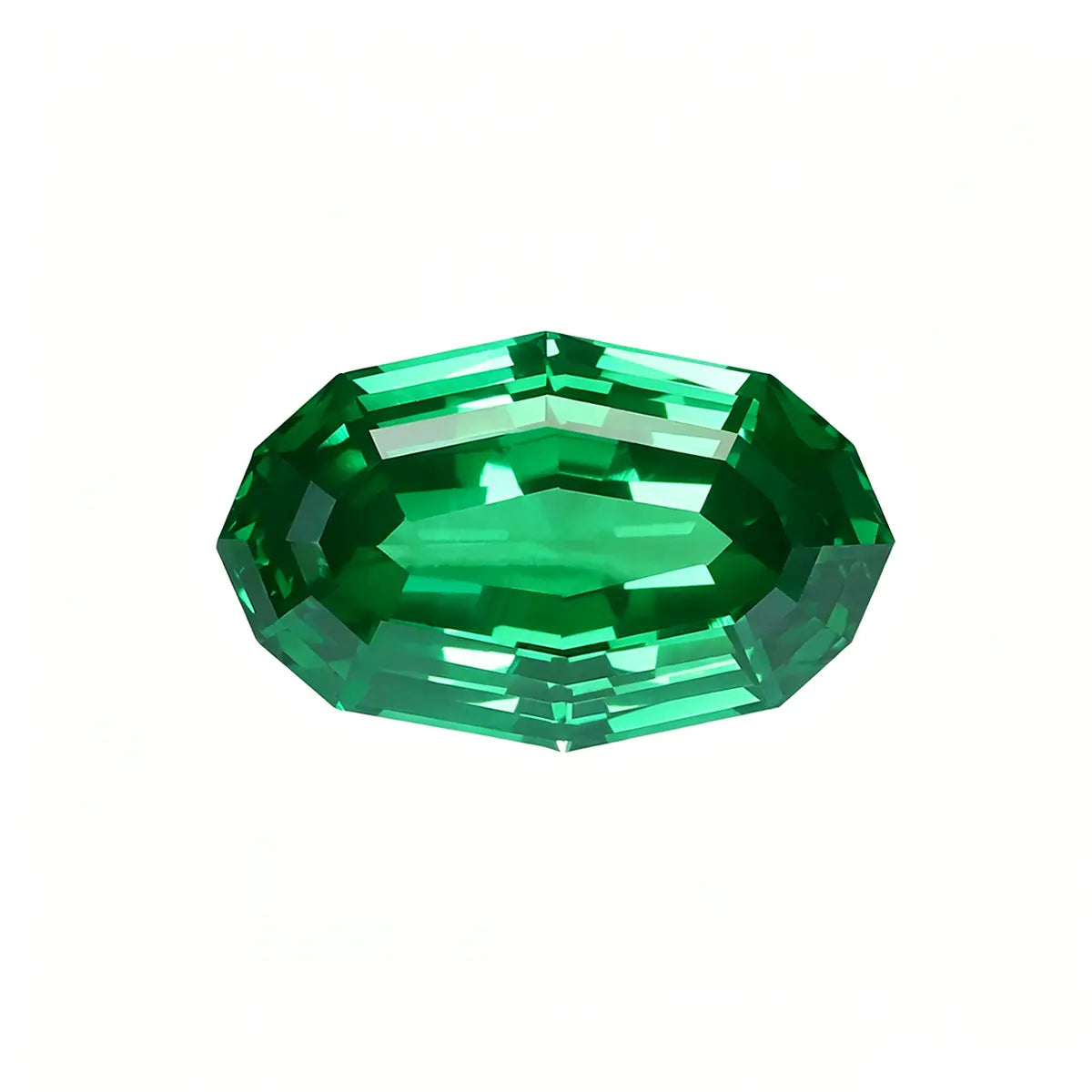 Oval Step Cut Fancy Gemstone Mix | Colombian Emerald, Zambian Emerald, Paraiba