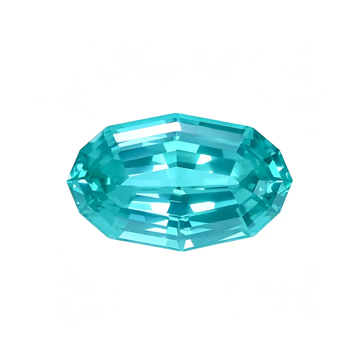Oval Step Cut Fancy Gemstone Mix | Colombian Emerald, Zambian Emerald, Paraiba