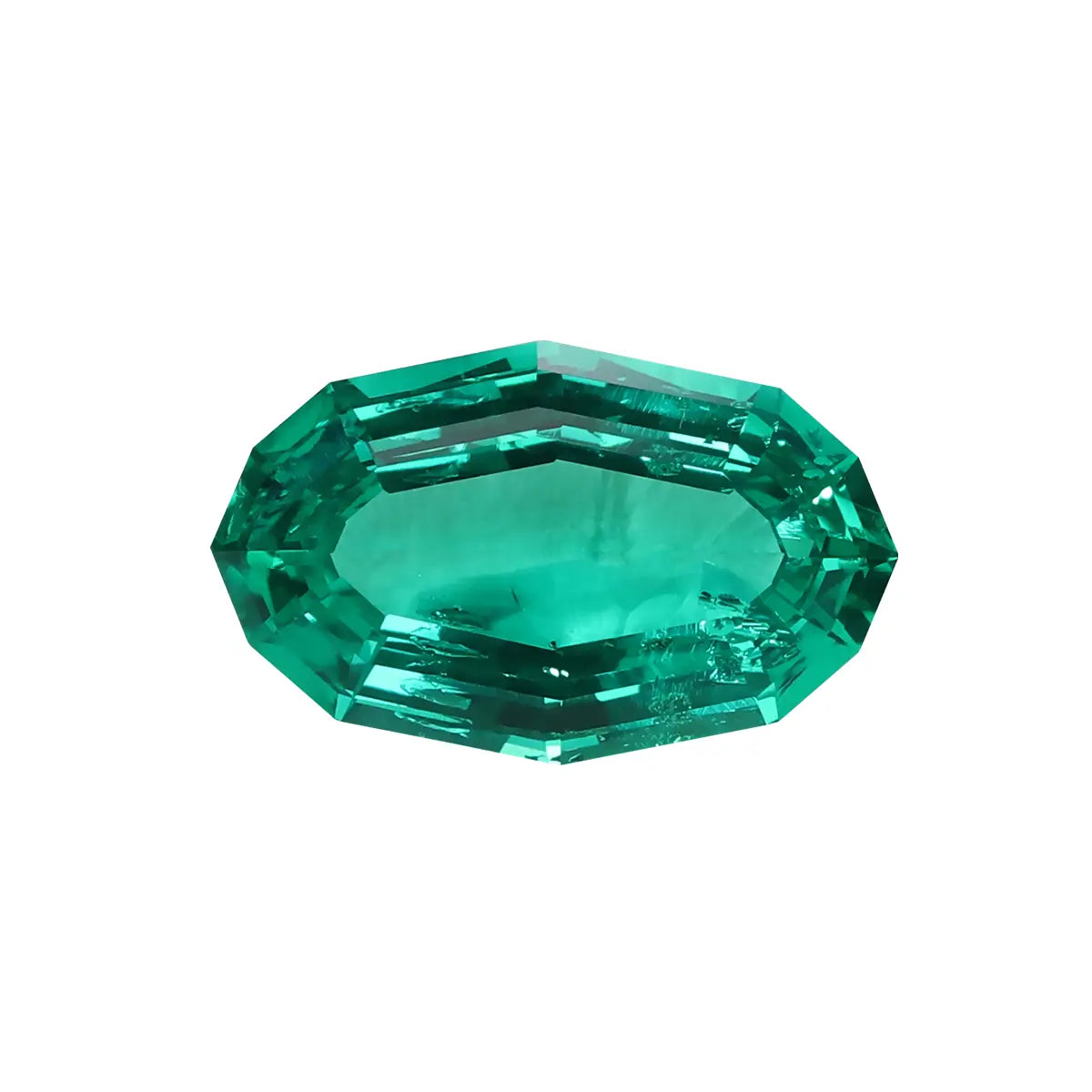 Oval Step Cut Fancy Gemstone Mix | Colombian Emerald, Zambian Emerald, Paraiba