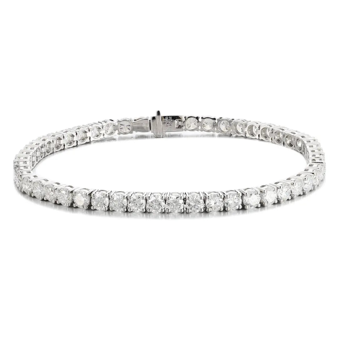 PT950 Lab Grown Diamond Tennis Bracelet (Round 0.14ct)