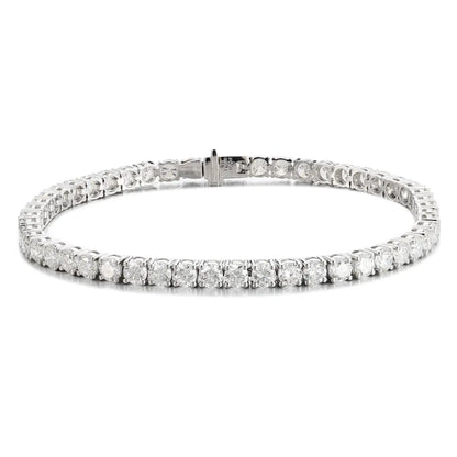 PT950 Lab Grown Diamond Tennis Bracelet (Round 0.14ct)