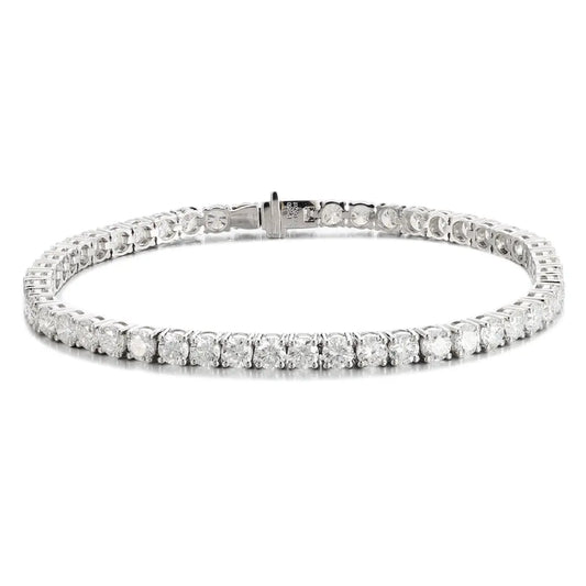 PT950 Lab Grown Diamond Tennis Bracelet (Round 0.14ct)