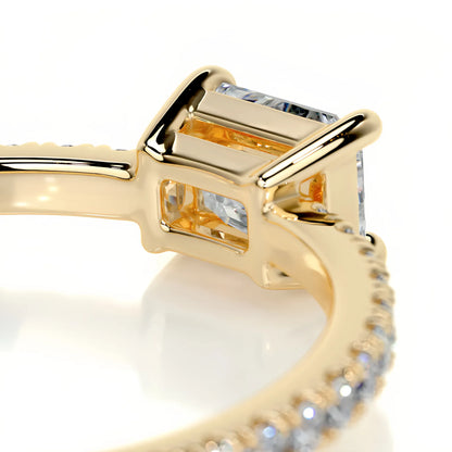 Hot Selling Elegant Stackable Band Ring Set | Niche Light Luxury Fashion Gold Plated S925 Sterling Silver Moissanite Rings