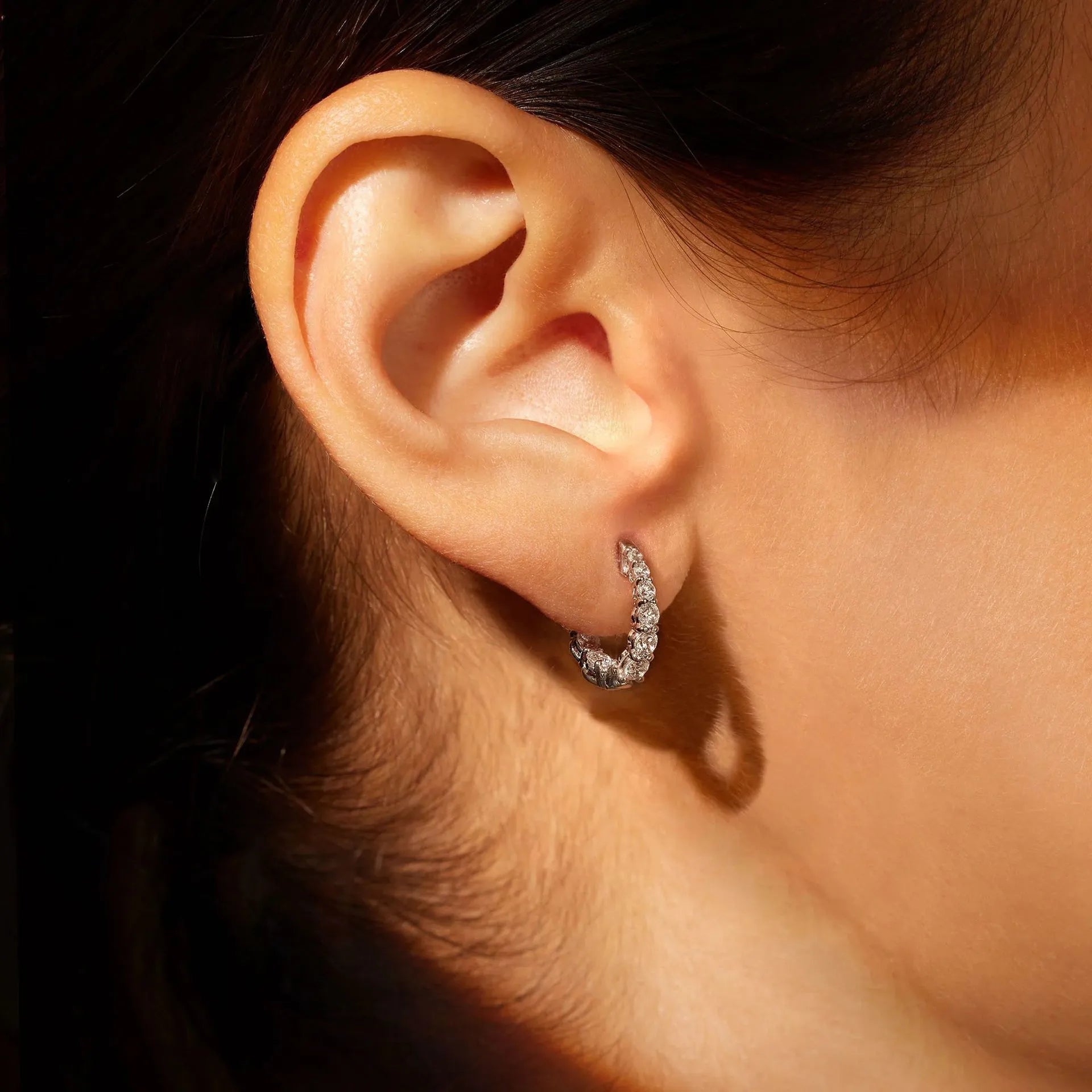 Dainty Minimalist 1CT Moissanite Stud Earrings