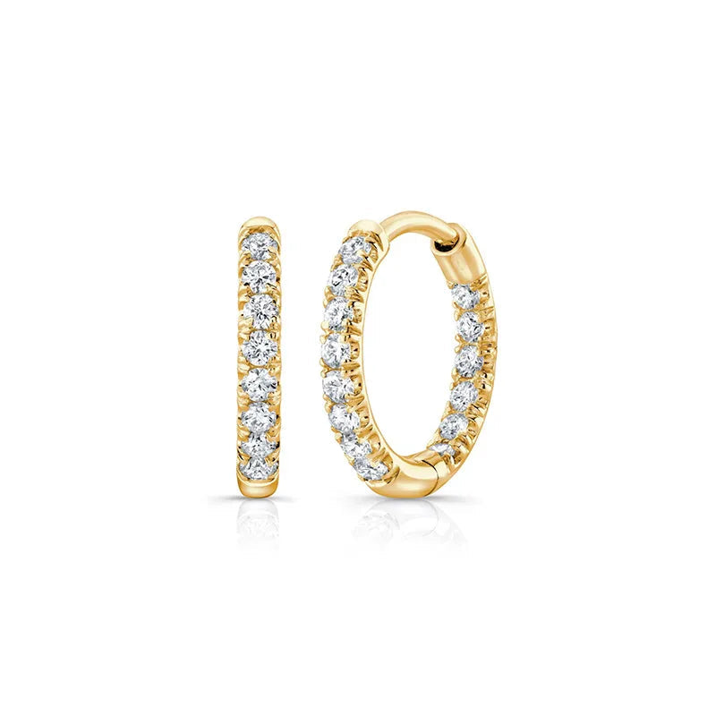 Dainty Minimalist 1CT Moissanite Stud Earrings