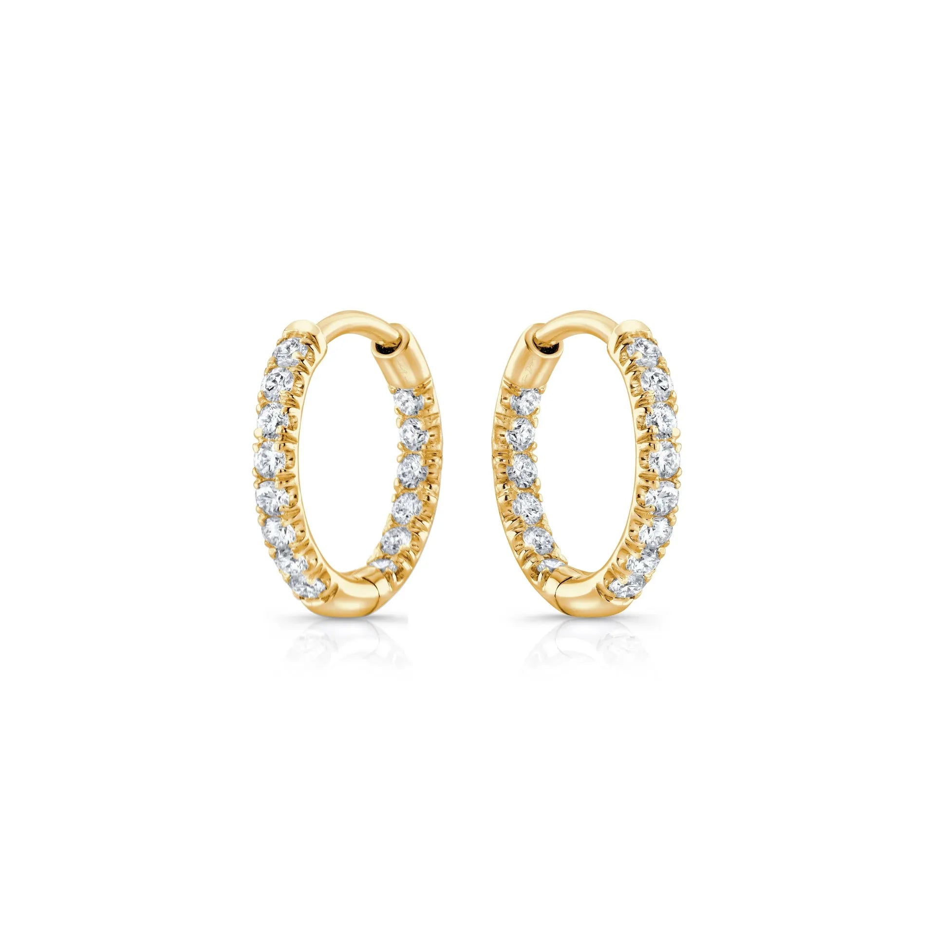 Dainty Minimalist 1CT Moissanite Stud Earrings
