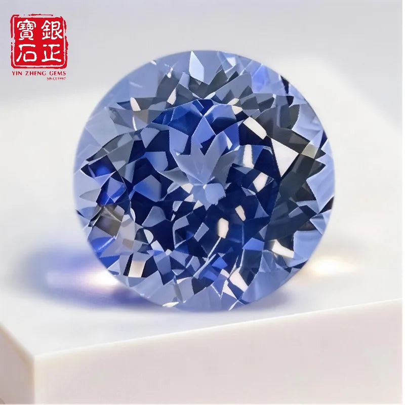 5A Lab Grown Cornflower Blue Sapphire Mixed Shapes Assortment