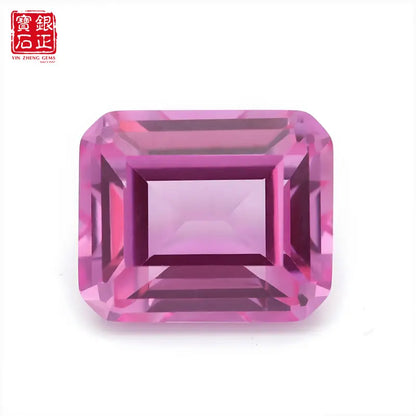 18 Kinds Precision Cut Colored Gemstones | Emerald Cut Gemstone Series