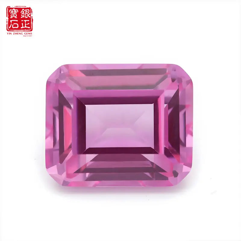 18 Kinds Precision Cut Colored Gemstones | Emerald Cut Gemstone Series