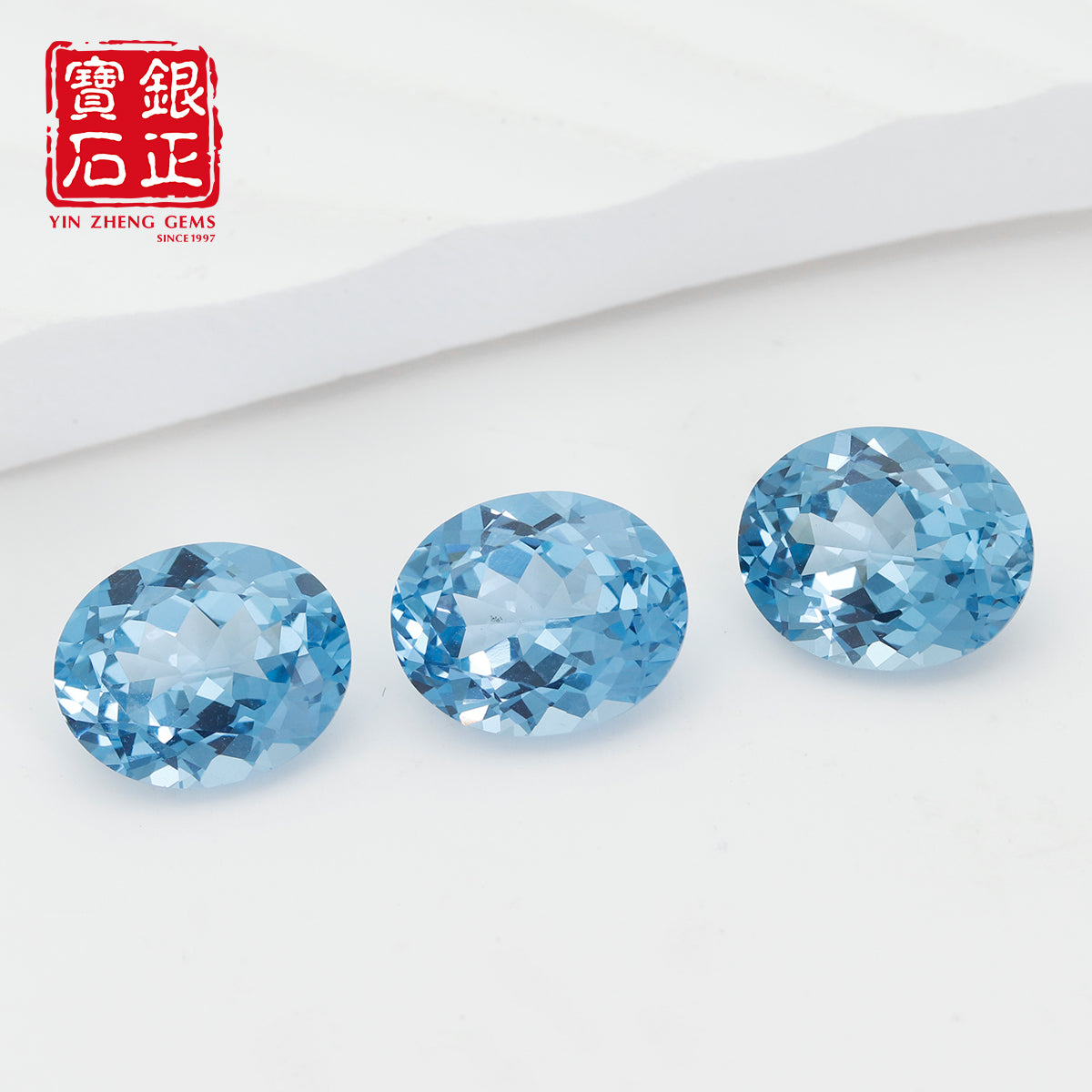 Precision Cut Exceptional Santa Maria Blue Spinel Oval Cut