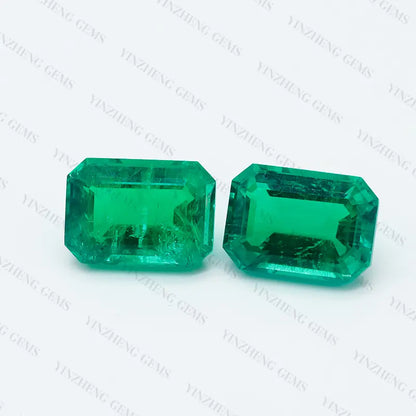 Lab Grown Columbia Emerald Emerald Cut
