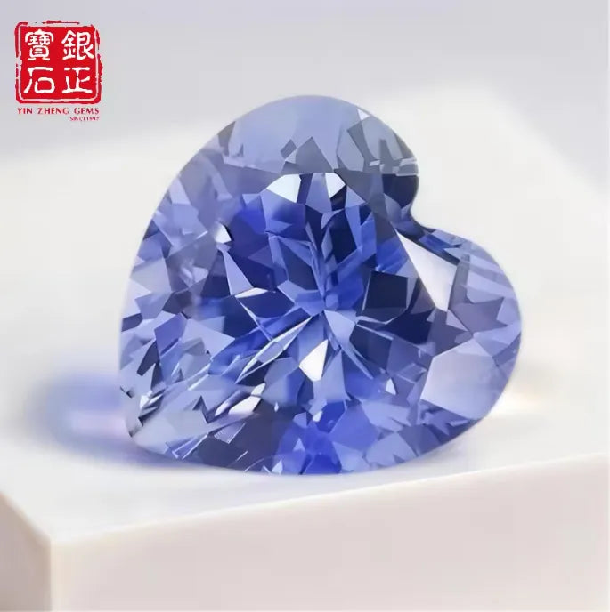 5A Lab Grown Cornflower Blue Sapphire Mixed Shapes Assortment