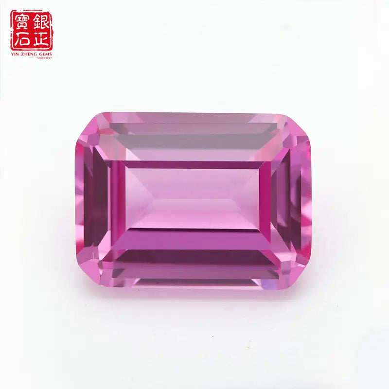 18 Kinds Precision Cut Colored Gemstones | Emerald Cut Gemstone Series