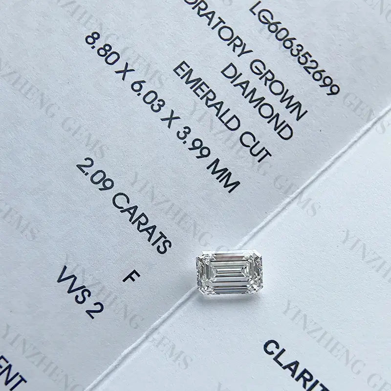 Lab Grown Diamond Emerald Cut