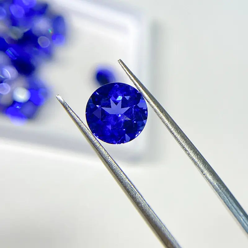5A Lab Grown Sapphire Round