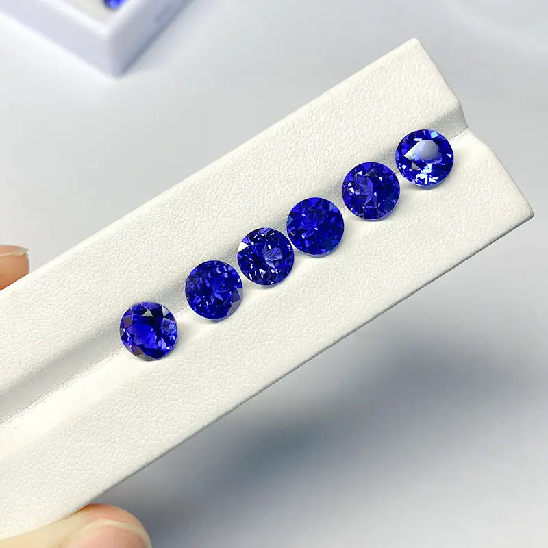 5A Lab Grown Sapphire Round